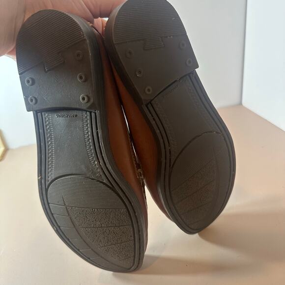 Decoys by Auditions Leather Slip On Loafers Flats 10.5 10.5N Women's Camel Brown - Picture 8 of 12